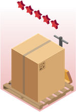 Heavyweight parcel delivery by SEKO