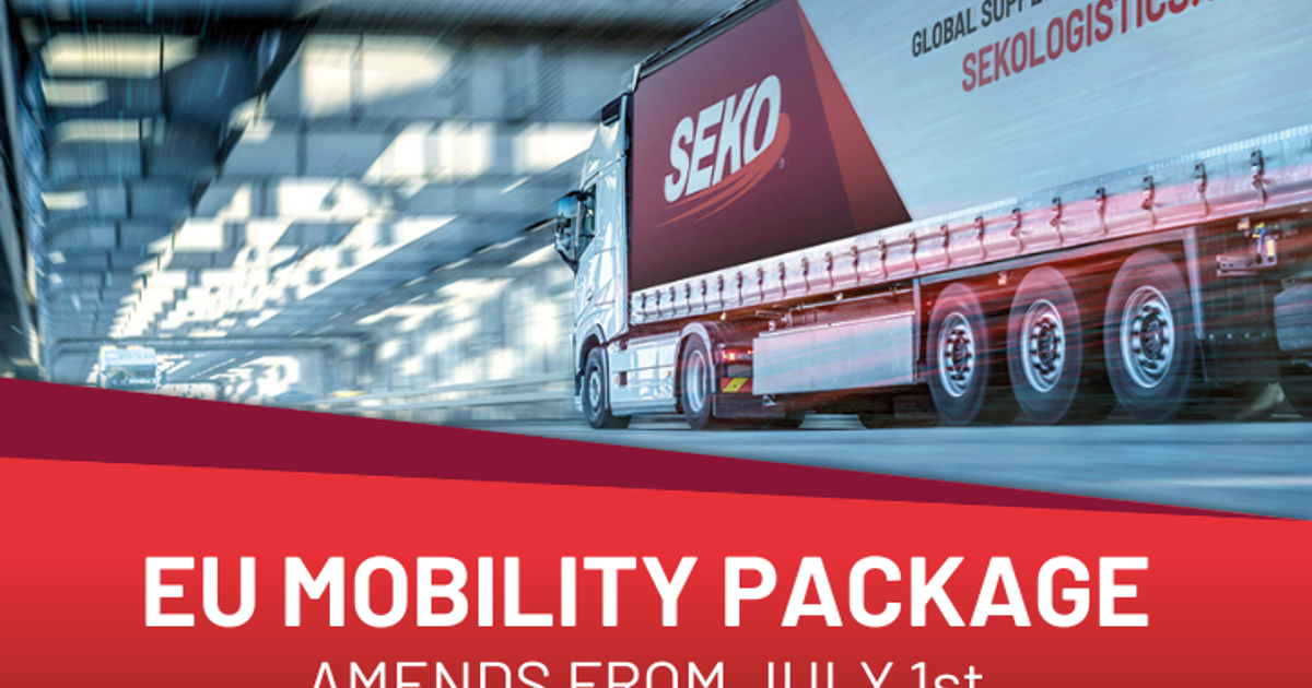 EU Mobility Package Amends 2026: What Freight Buyers Need to Know